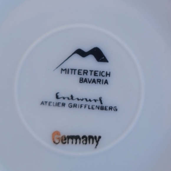 Vtg Mitterteich Bavaria Paris Demitasse Set - Picture 5 of 13